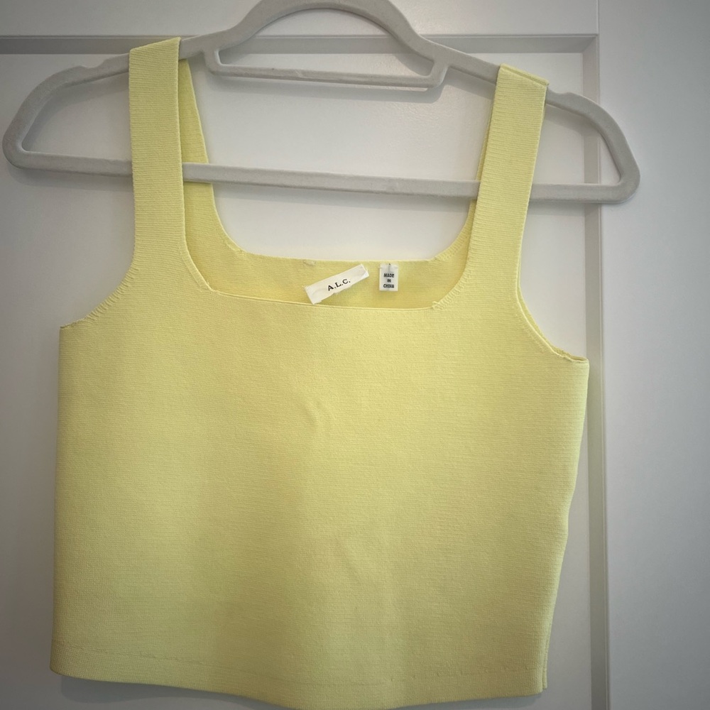 A.L.C. Square-neck tank
